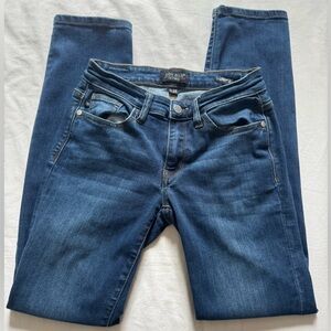 Judy Blue Straight Fit Jeans Womens Size 1/25 Blue Denim Mid Rise